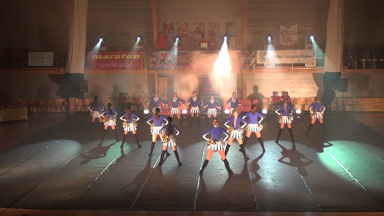 TTÜ Korvpalli tantsutüdrukud - III Vabariiklik Tantsutüdrukute võistlus 2012 - 4. voor