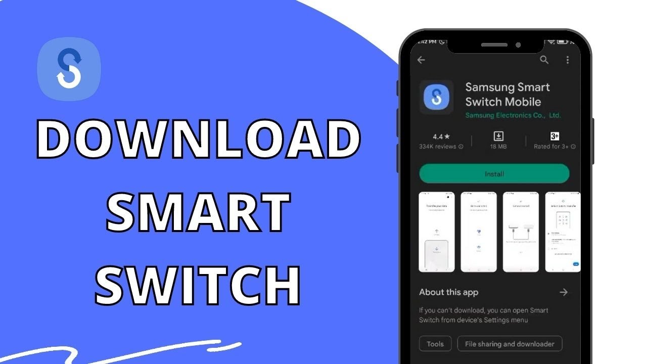 Как скачать приложение Smart Switch на Android 2023? Приложение Samsung Smart Switch