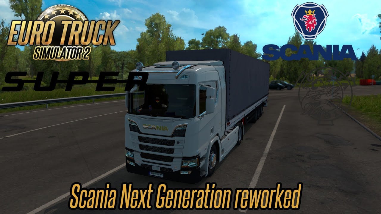 [ETS2 v1.35] Scania New Generation reworked by Eugene (+All DLCs)