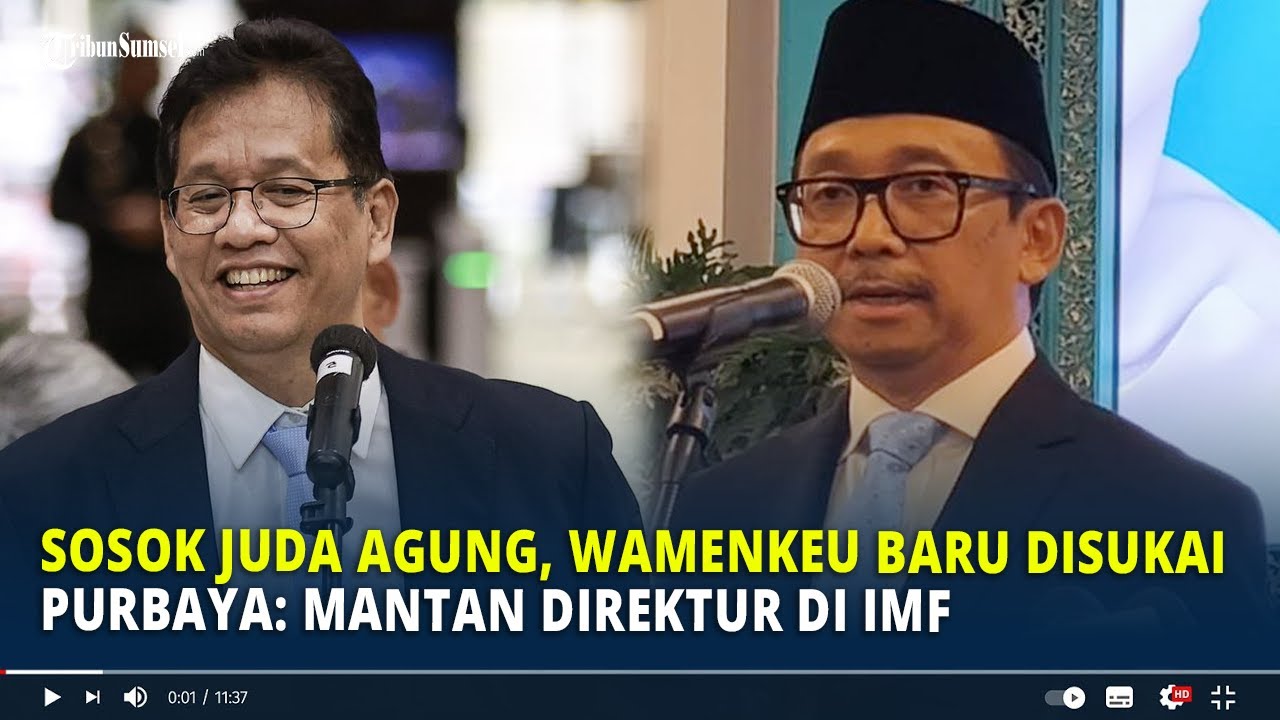 Sosok Juda Agung, Wamenkeu Baru Disukai Purbaya: Mantan Direktur di IMF