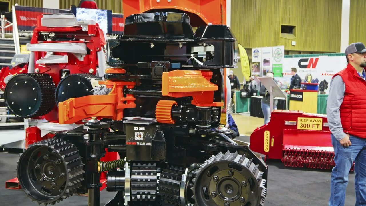 Quadco QS500 Processor Head | High-Speed Multi-Stem Processing for Mid-Sized Timber