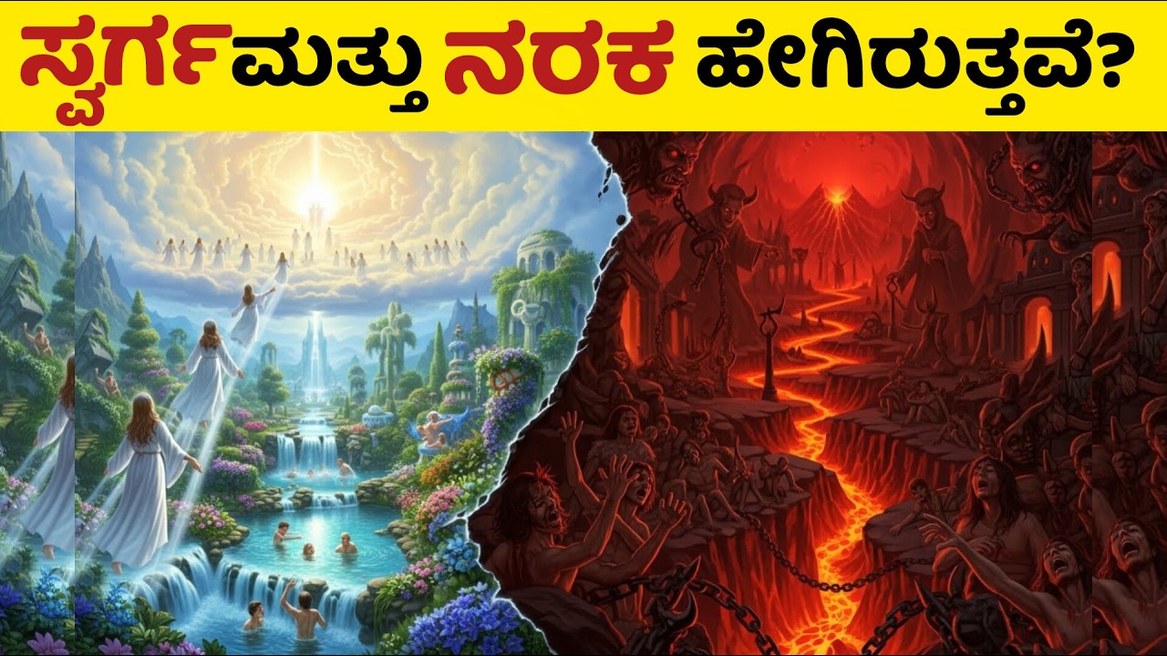 Do you know what heaven and hell are like?|hell and heaven after death|vismaya|hindu purana/dream #new