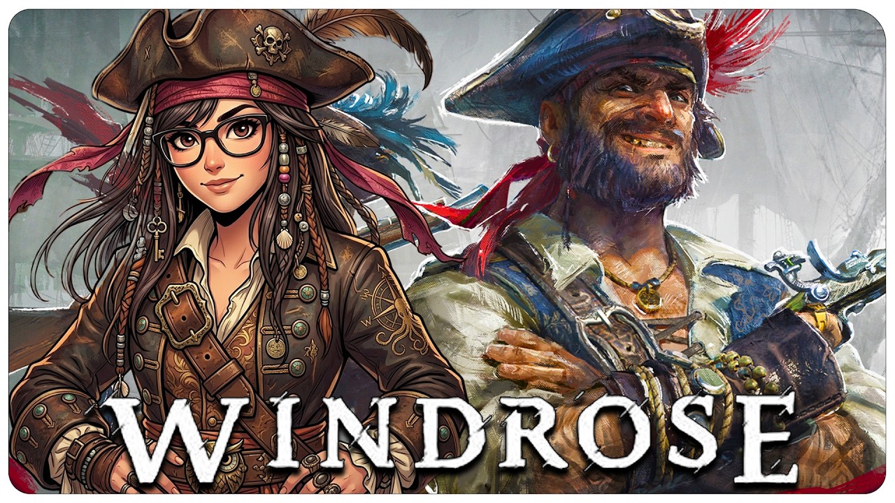 WINDROSE: A Crazy Pirate Surviving on Hard Difficulty