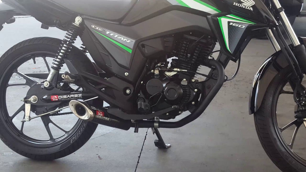 ESCAPAMENTO  Esportivo DISARSZ NA  NOVA  TITAN 160 2017