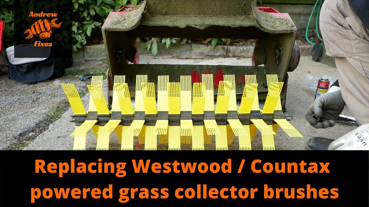 Replacing Westwood / Countax powered grass collector brushes