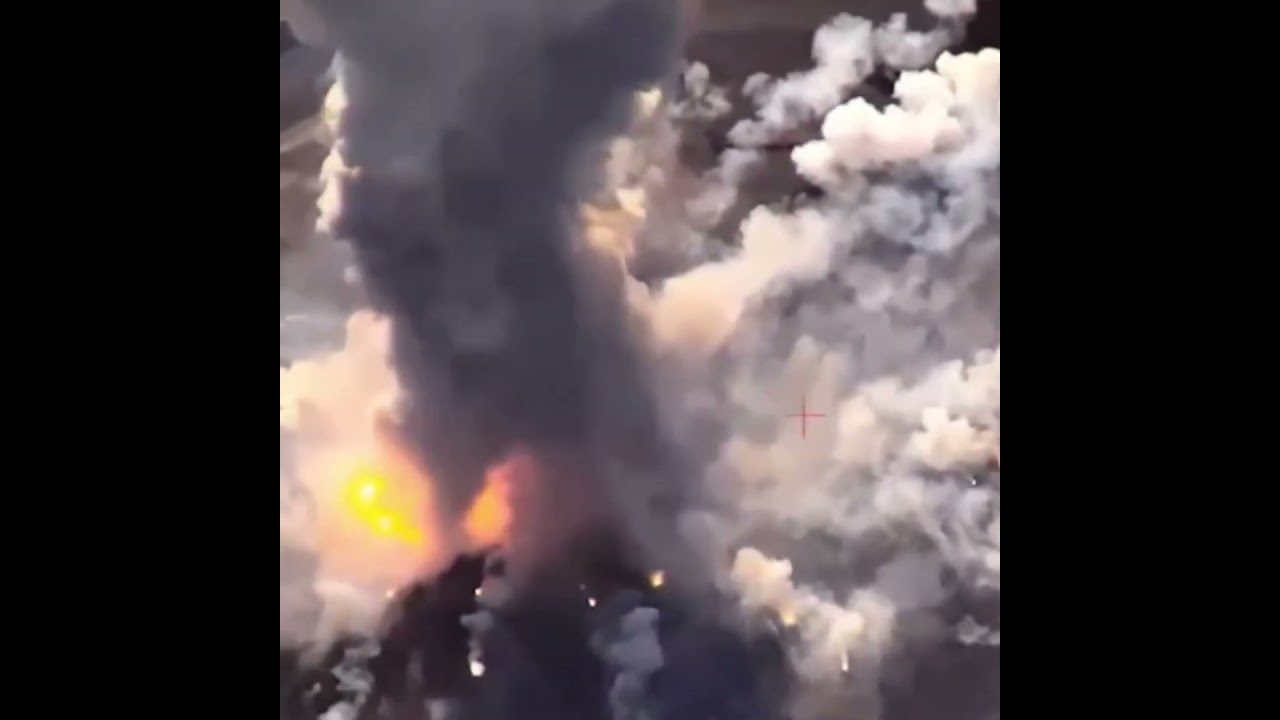 Ukraine Video Shows Huge Explosion in Russian-Held Crimea
