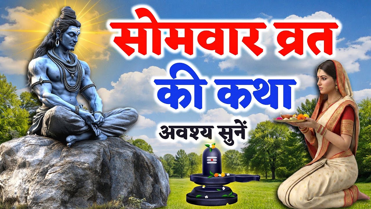 Somvar Vrat Ki Katha - सोमवार व्रत की कथा | Somvar Vrat Katha | Somvar Ki Kahani