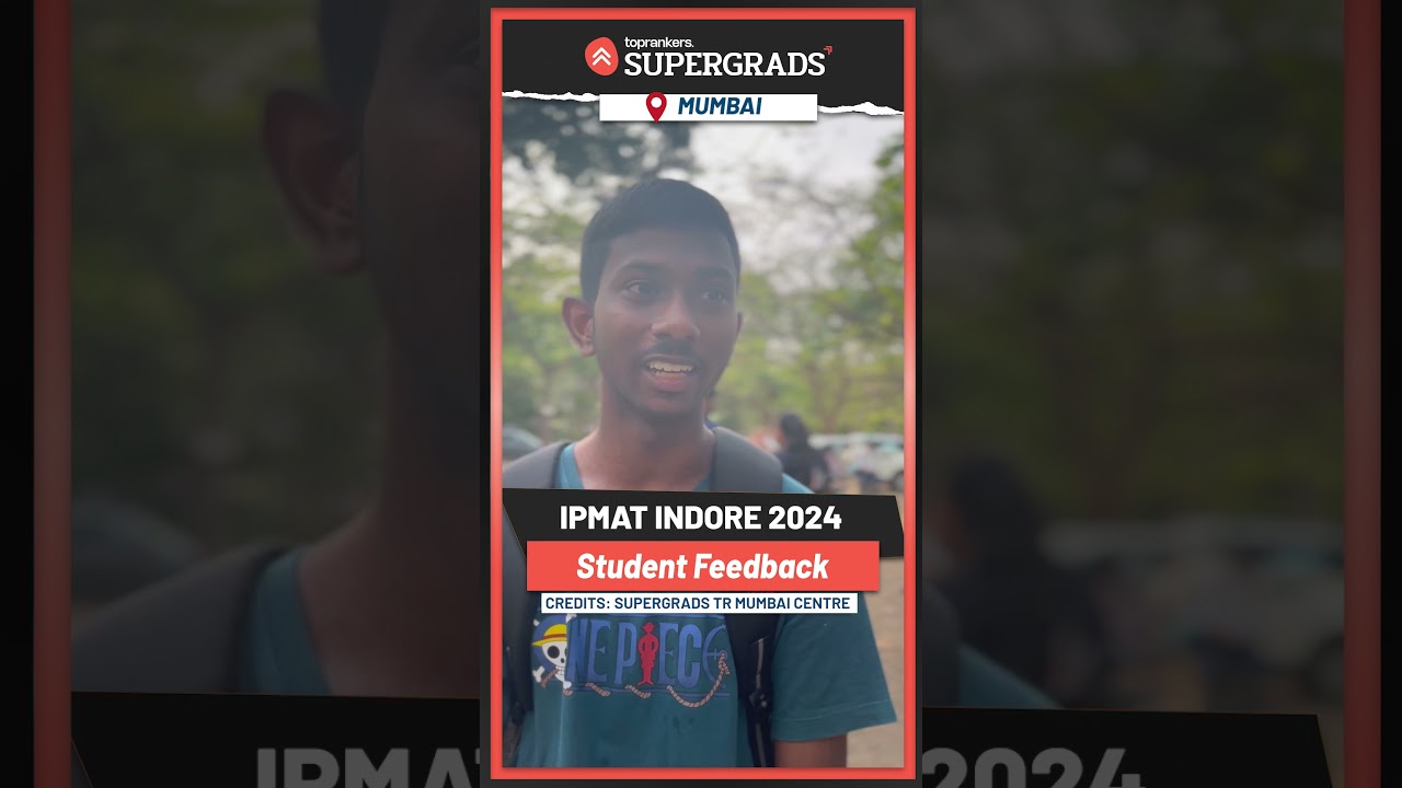 Student's Feedback on IPMAT Indore Exam🔥| Q&A with IPMAT Indore Aspirants | From Mumbai #shorts