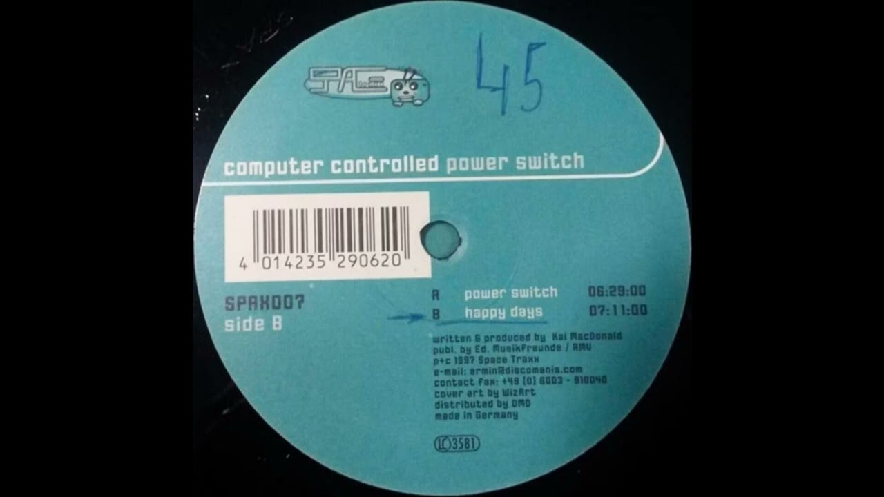 Computer Controlled - Power Switch (Club Mix) (Acid Trance 1997)