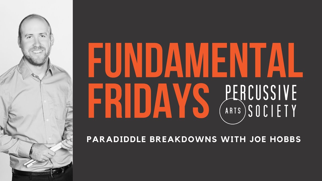 FUNdamental Friday's - Paradiddle Breakdowns with Joe Hobbs