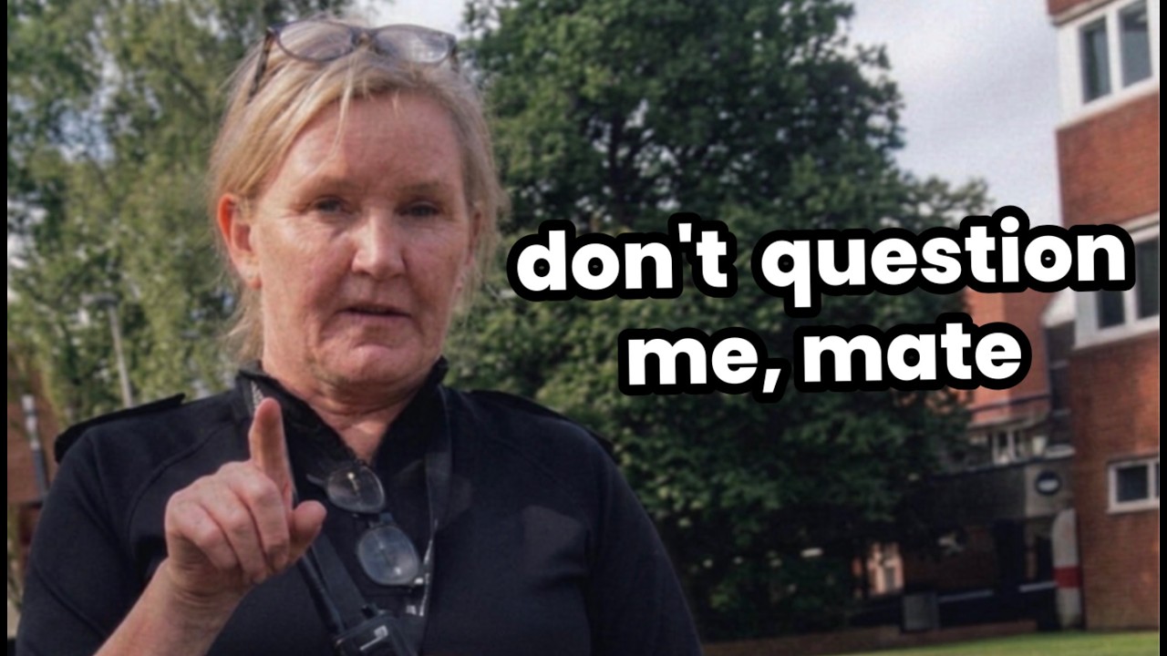 Ignorant UK Sergeant Has No Idea What Law She&rsquo;s Invoking!