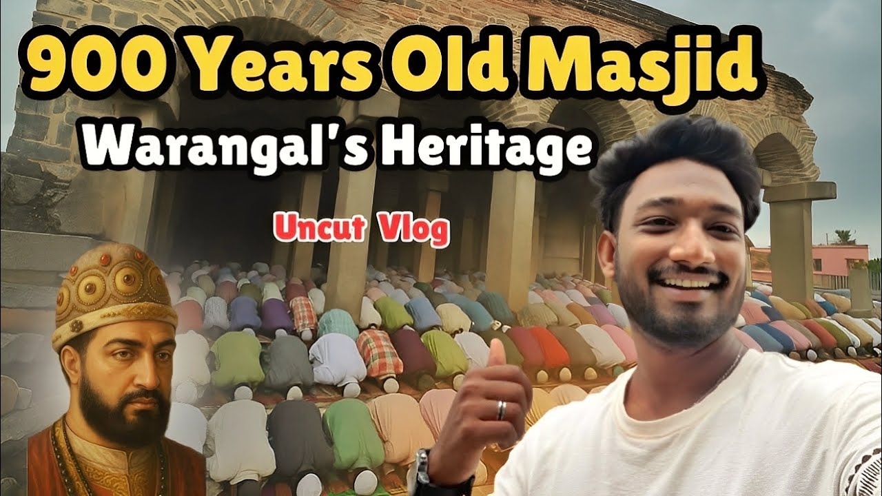 😱 Exploring 900-Year-Old Masjid in Warangal 🕌 | ur fvrt saif
