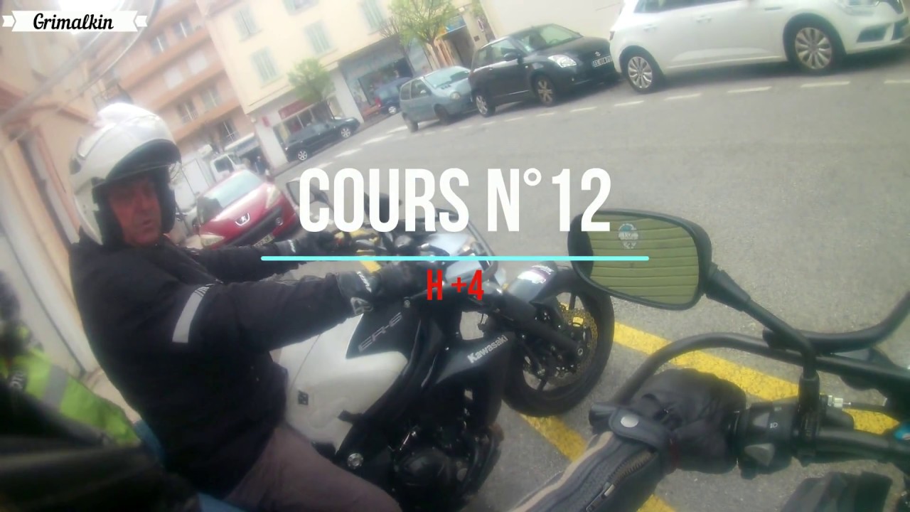 12&egrave;me cours moto - Permis - Exc&egrave;s de confiance, pas bien !