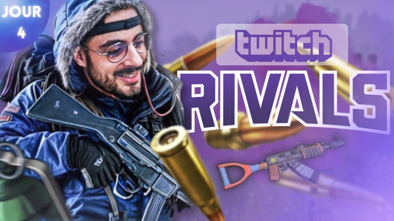 TWITCH RIVALS RUST - Team FRANCE (Krolay) - JOUR 4