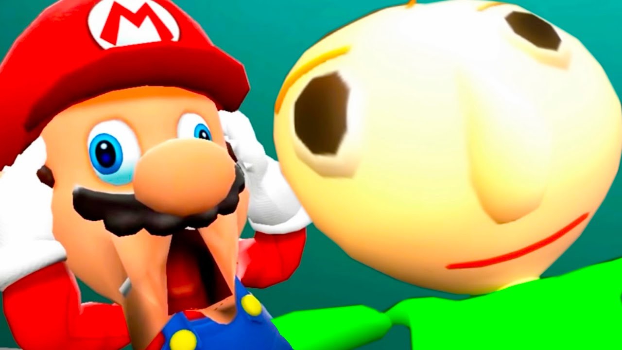 МАРИО В ШКОЛЕ БАЛДИ - ДИКИЙ УГАР ! - SMG4: If Mario was in... Baldi's Basics - Реакция