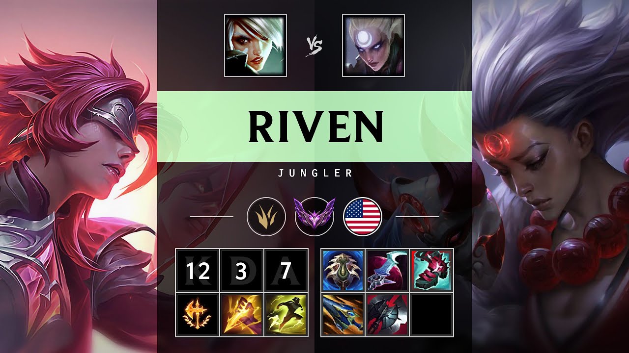 Riven Jungle vs Diana - NA Master Patch 25.19