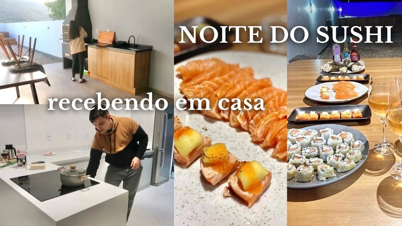 RECEBENDO EM CASA 🍃 | Organização da casa e comprinhas da shopee + noite do sushi