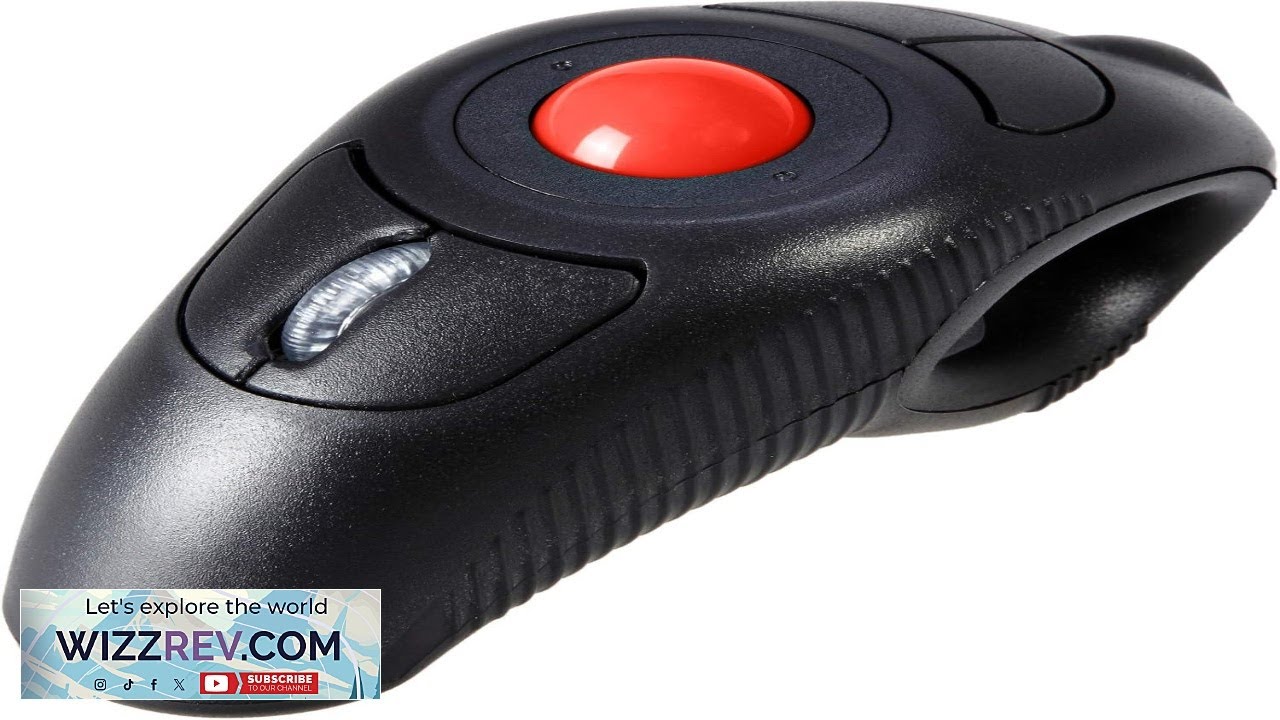 EIGIIS 2.4G Ergonomic Trackball Finger Handheld USB Wireless Mouse for PC Laptop Review