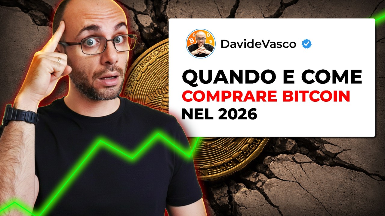 Bitcoin 2026:  quando e come comprarlo (La Mia Strategia)