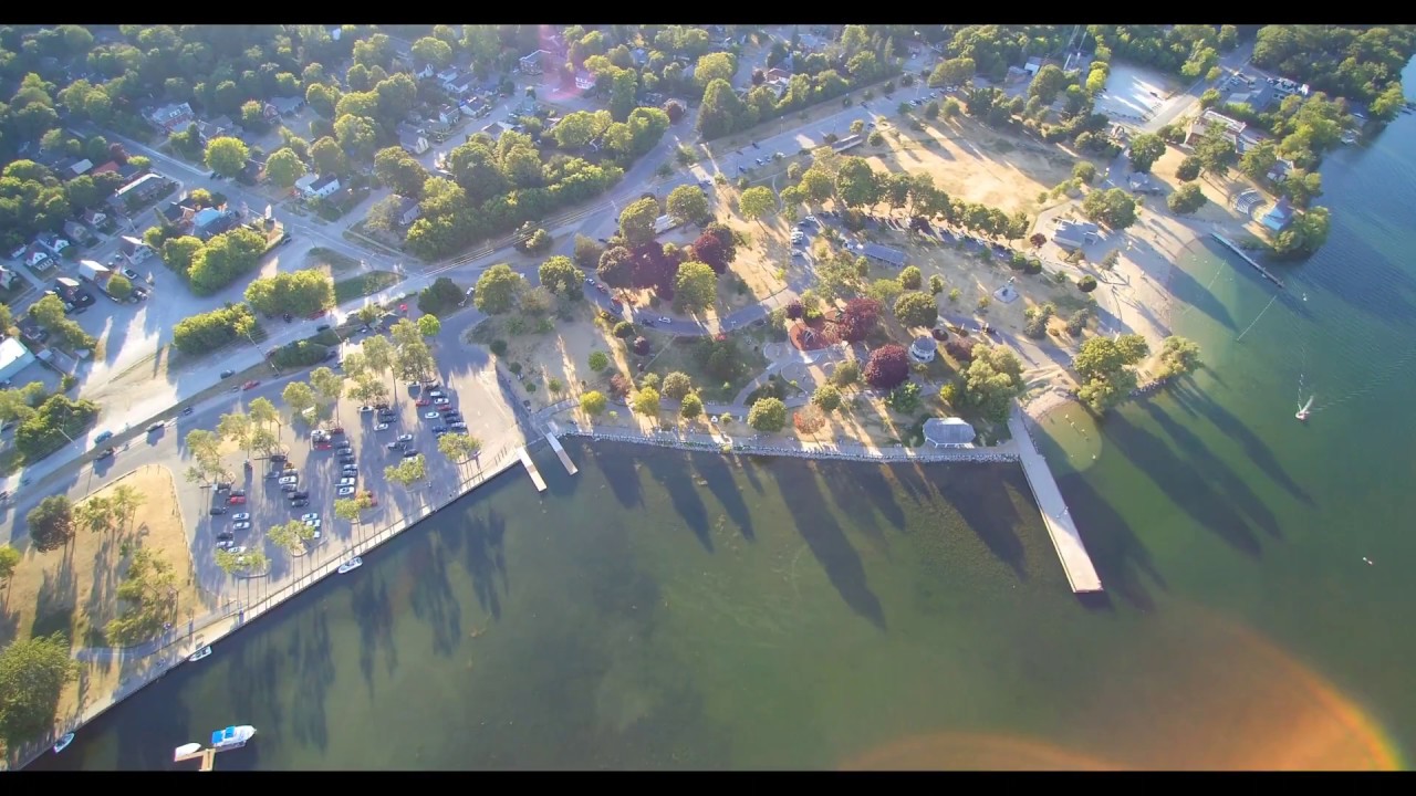 Aerial view Orillia Ontario    Aug 6/7 weekend 2016