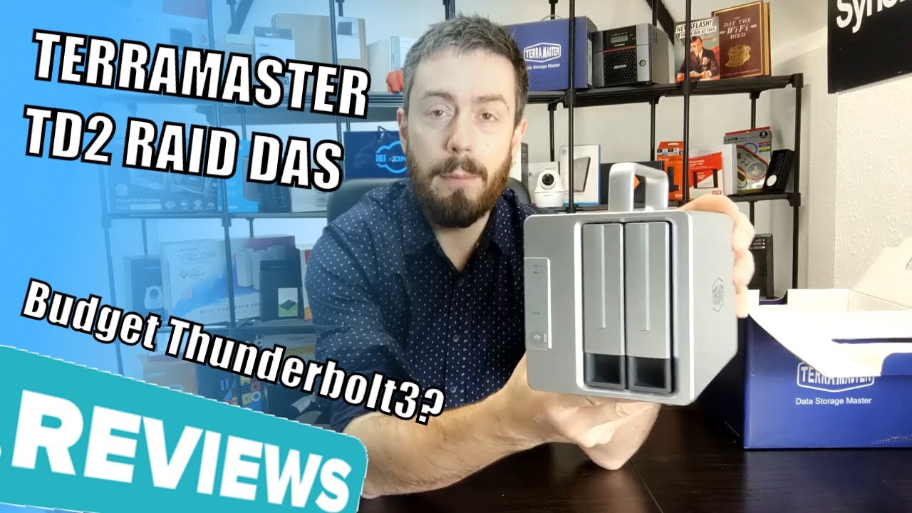 TerraMaster TD2 Thunderbolt 3 2 Bay Hardware Review