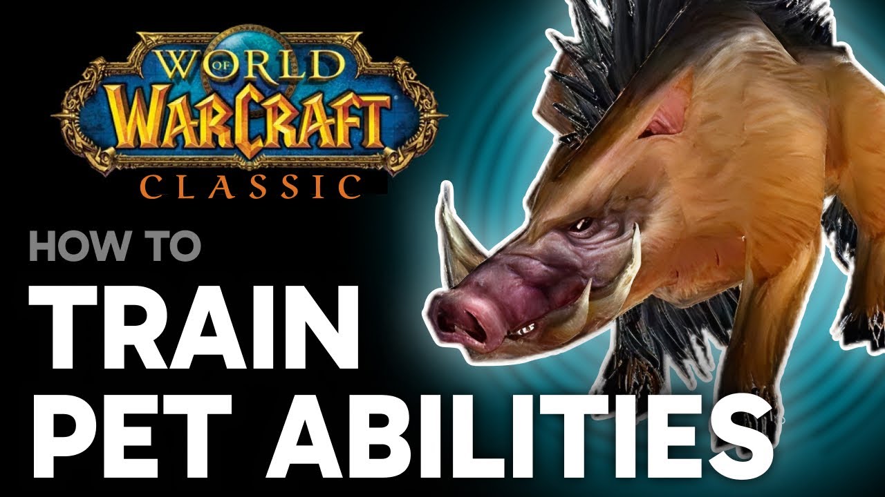 How to Learn New Pet Abilities in WoW Classic (Step by Step)