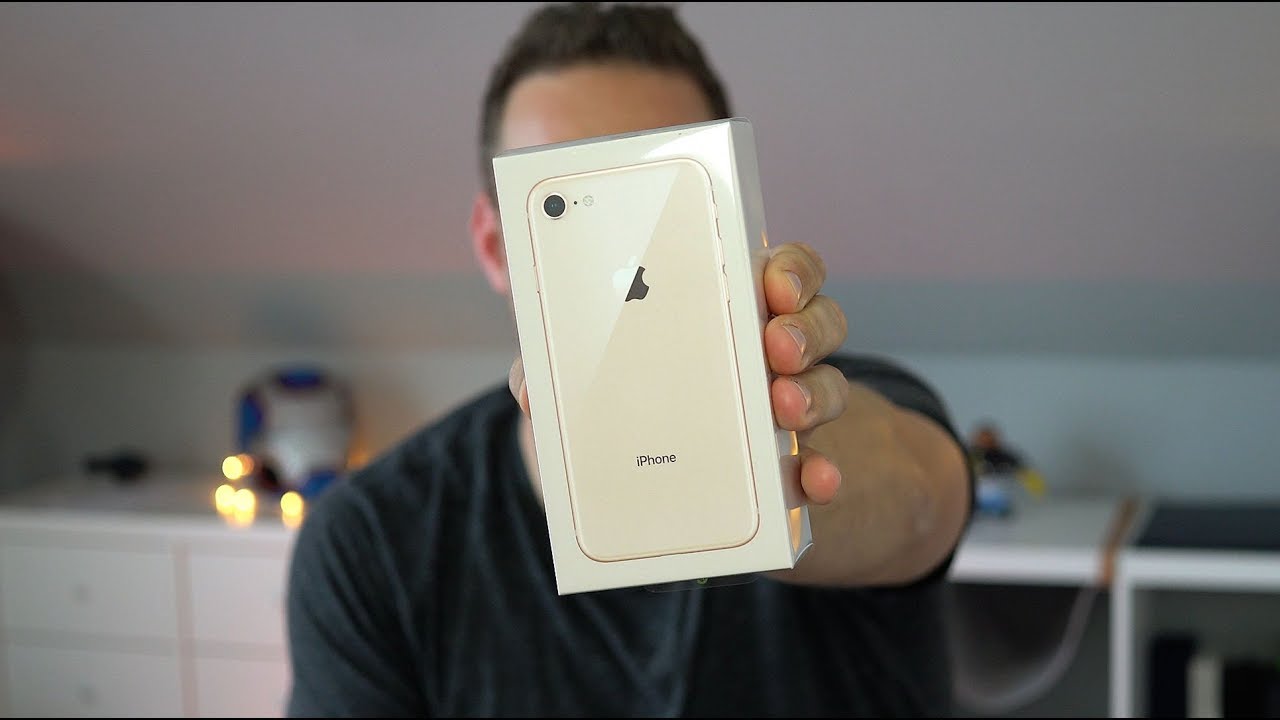 Apple iPhone 8 GOLD! Unboxing & Ersteindruck | deutsch