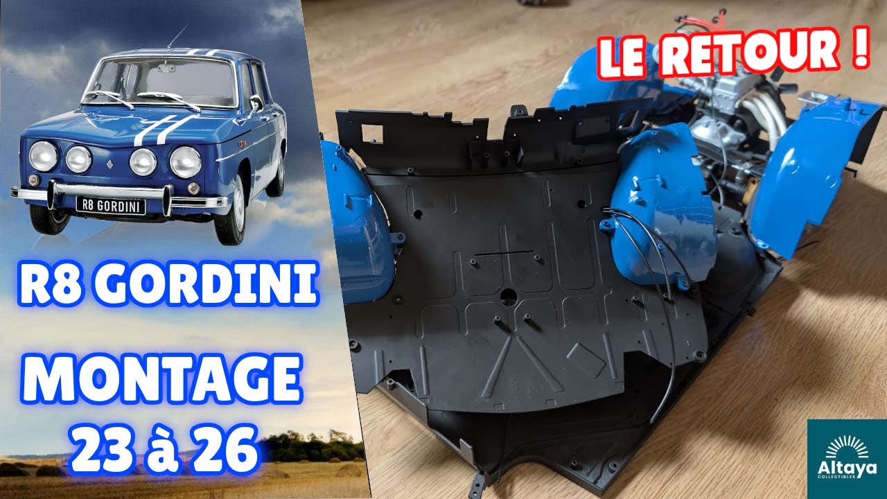 CONSTRUISEZ LA R8 GORDINI  @SpotTVAltaya N°23 à 26 !