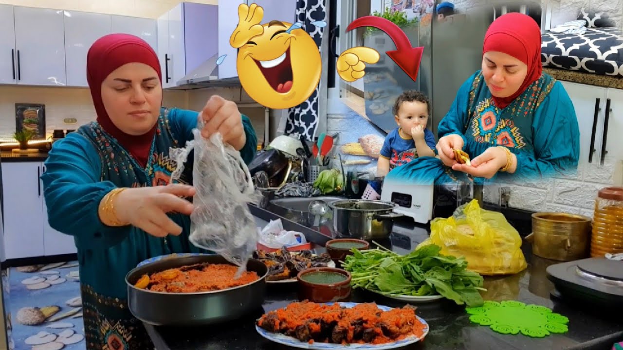 مطبخ رشروشا🌿روتيني اليومي فاخر من الاخر جاه اليوم اللي يتعمل فيا كده سيبت كل حاجه وقعدت ماهو ليه حق