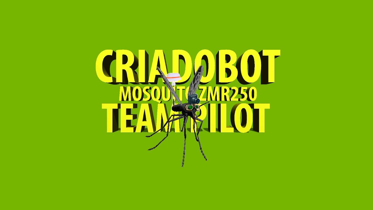 Criadobot Mosquito ZMR250 Theam Pilot Green Screen Background