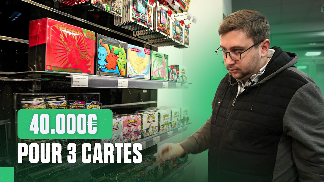 Pokémon : les secrets des cartes qui se revendent à prix d'or