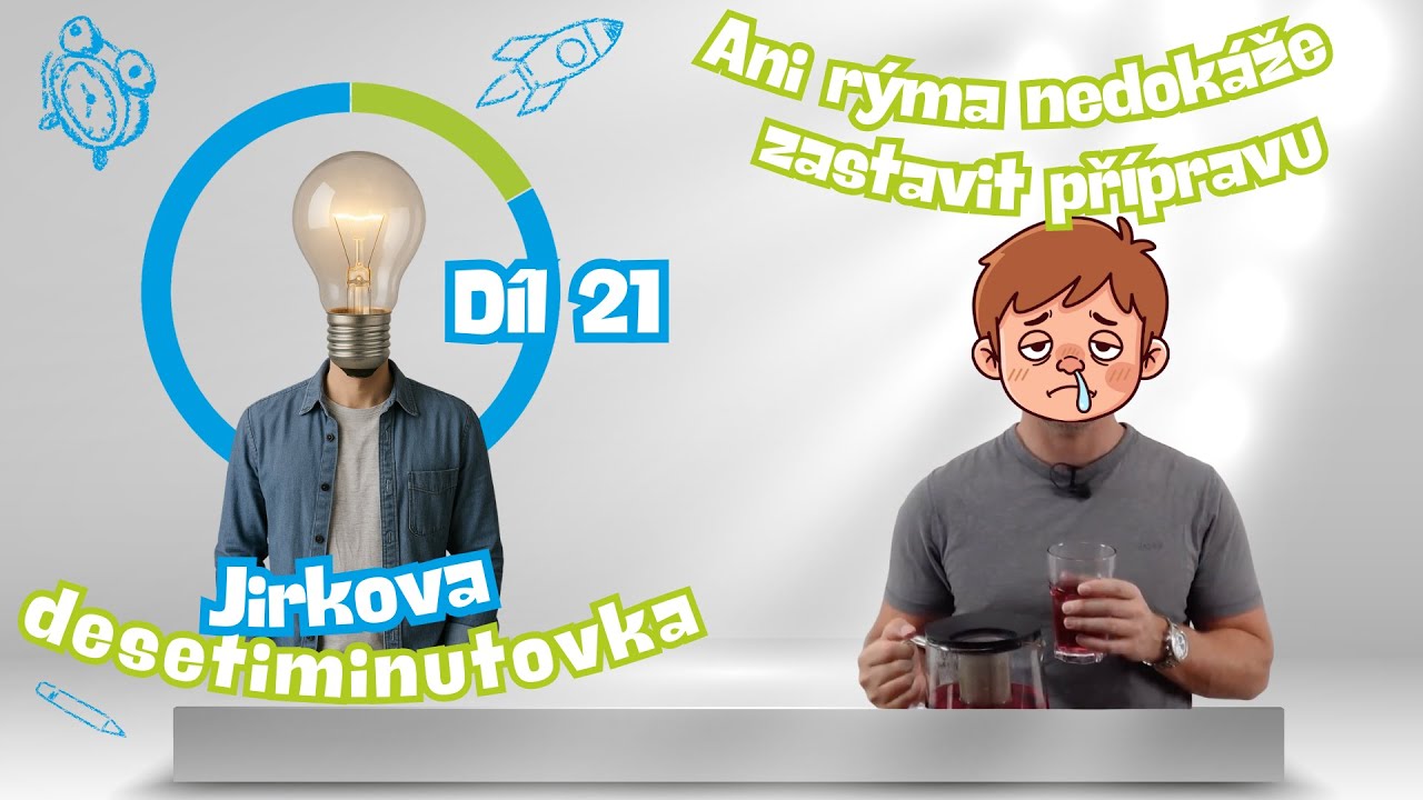 Přijímačkové desetiminutovky #21 – Ani rýma nedokáže zastavit přípravu 😄📚