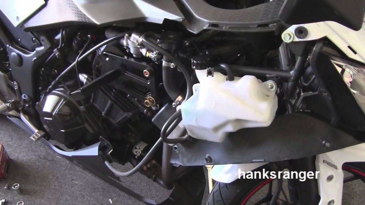 How to Install Ninja 300 T-Rex Frame Sliders
