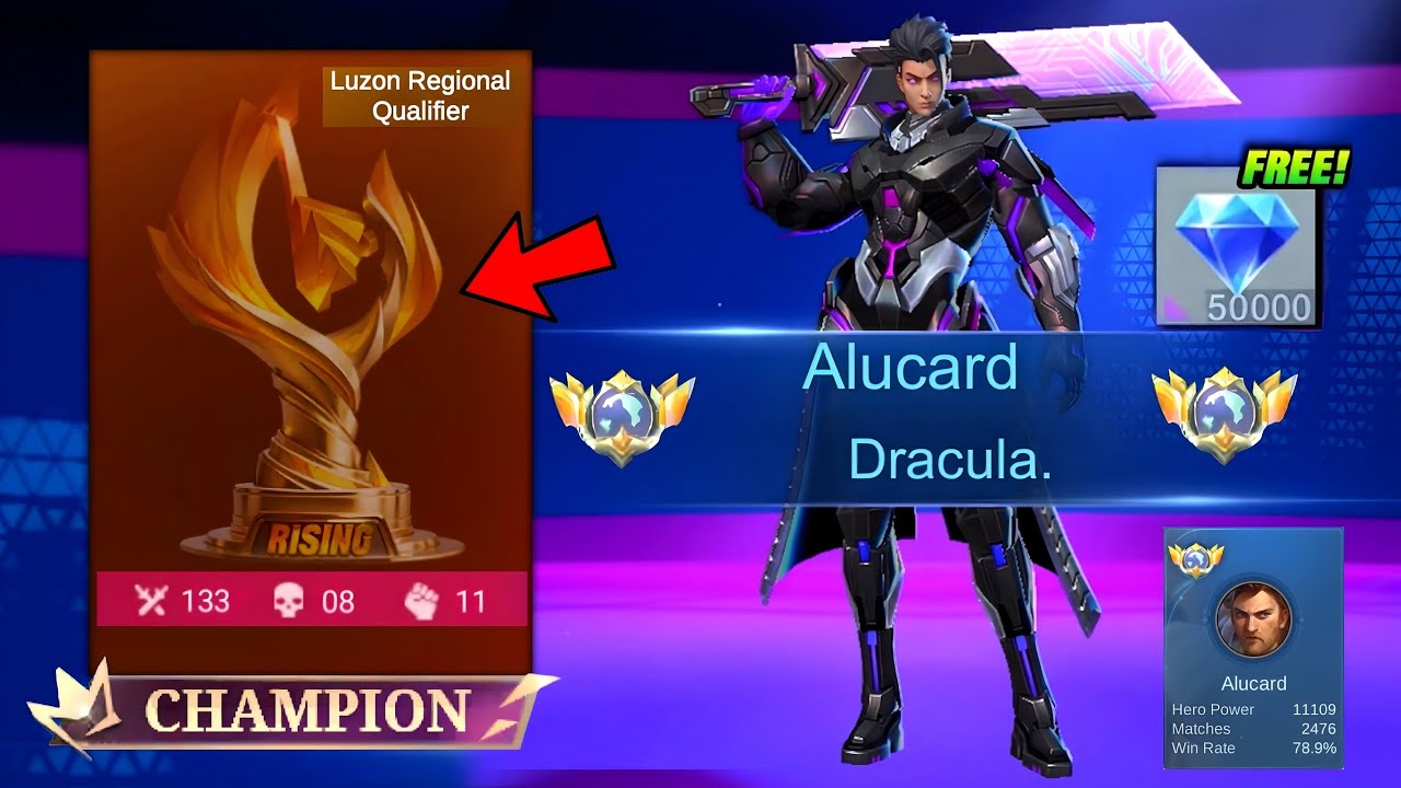 WHEN GLOBAL ALUCARD PLAY IN SOLO REGIONAL QUALIFIERS MLBB RISING LEAGUE!! TOTALLY INSANE🔥