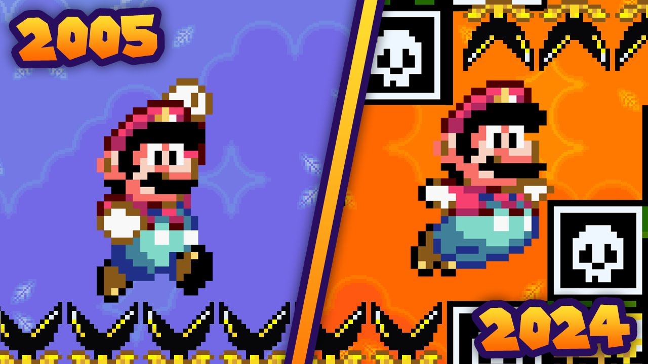 A EVOLUÇÃO DAS HACKS IMPOSSÍVEIS DE MARIO WORLD! (react @Noise de Gole)