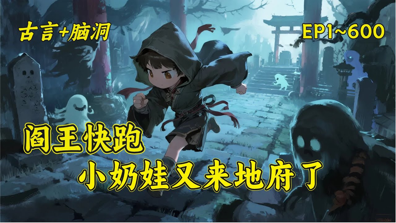 【阎王快跑，小奶娃又来地府了】被师父骗下山的三岁半小焉宝，顶着发扬道观的重任，身背破布袋，脚踏传送符，所到之处万鬼瑟瑟发抖。一张普普通通的拘鬼符，阎王你怎么来了？