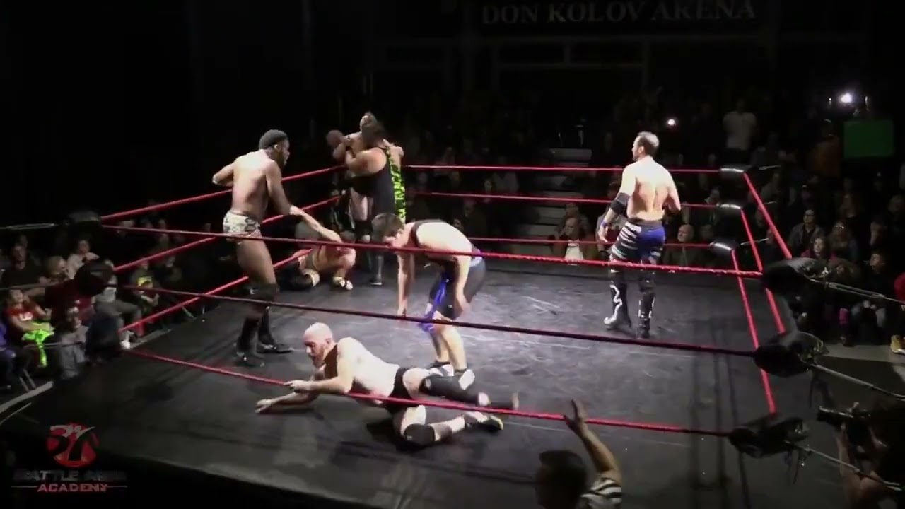 DYNAMO PRO WRESTLING IN RING DEBUT JAN 2018 RISING STARS RUMBLE!