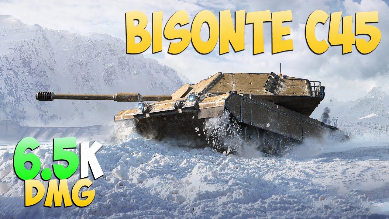 Bisonte C45 - 6 Kills 6.5K DMG - Успел! - Мир Танков