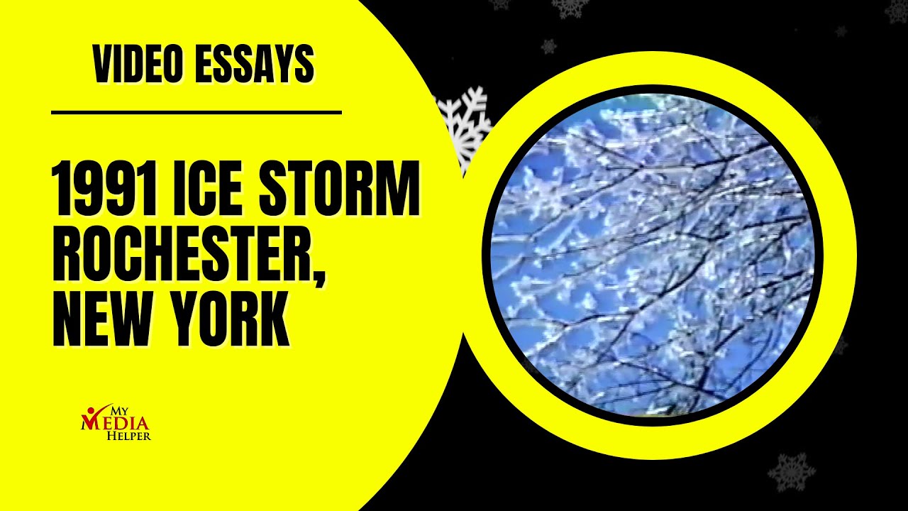 1991 Ice Storm - Storm of the Century - Rochester, New York