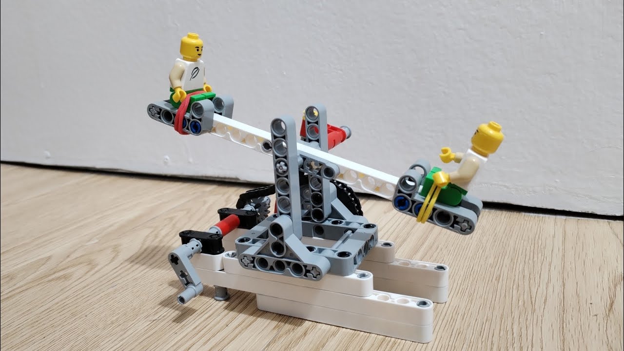 LEGO Technic Seesaw Build | Creative DIY Mechanism in Action!