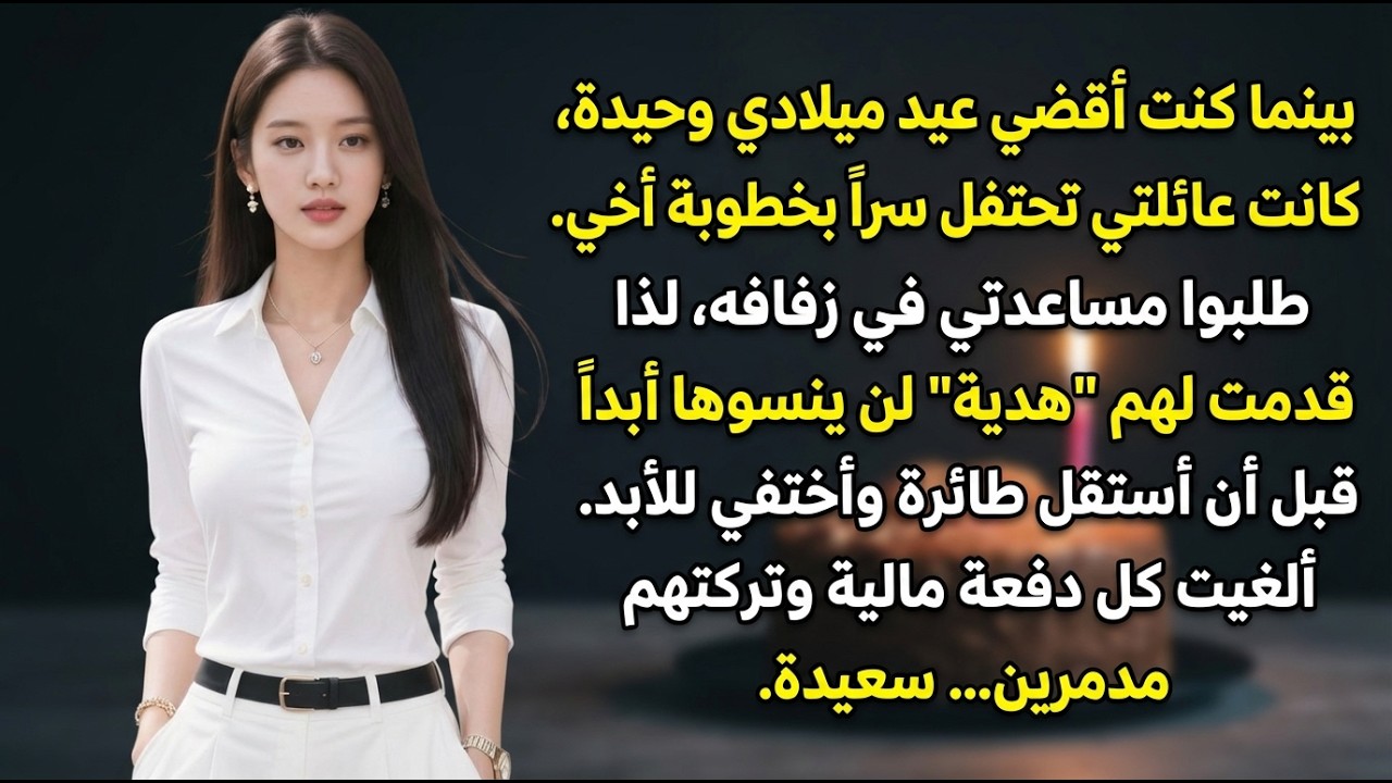 احتفل والداي بأخي في يوم ميلادي… فأعطيتهم هدية سيندمون عليها للأبد