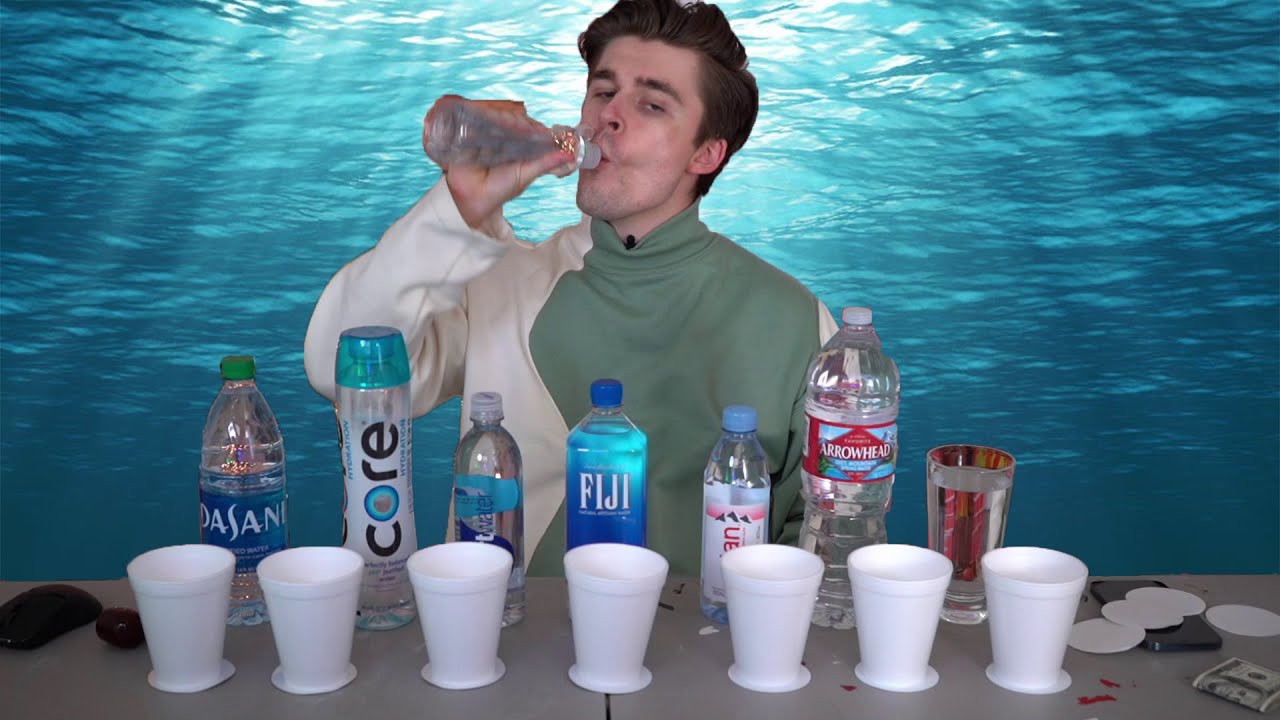 Ludwig drinks water