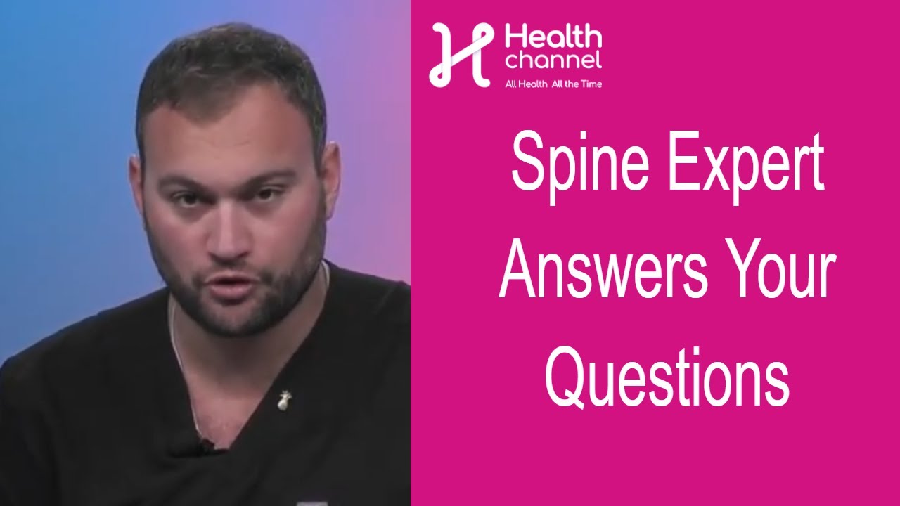 Spine Expert Answers Your Questions