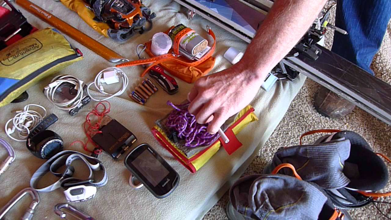 Gear for the Haute route, Ortler route, and skiing Mt. Elbrus.