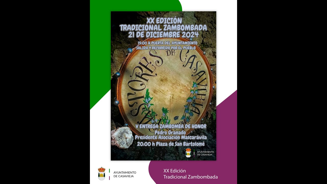 Zambombada Casavieja XX Edicion 21 de diciembre de 2024
