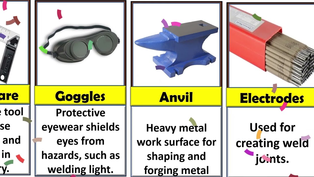 Different types of welding tools and equipment | welding tools  | useful welding tools