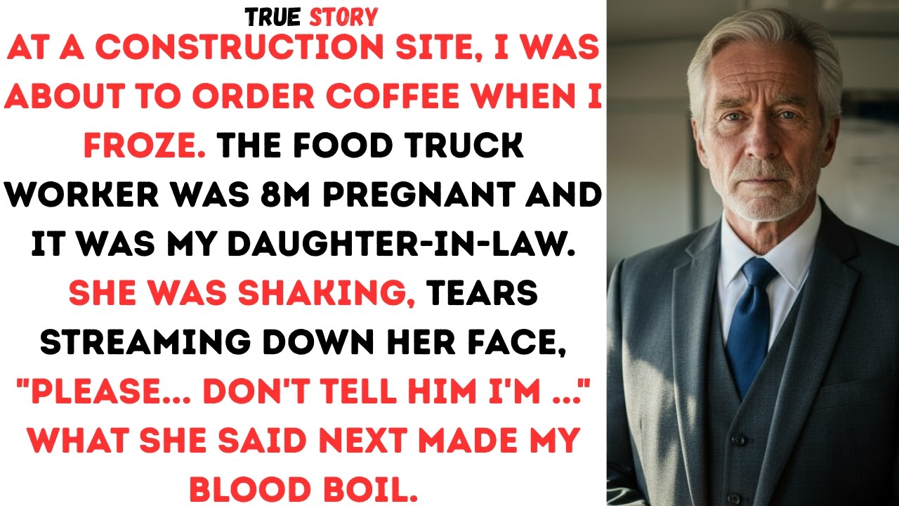 My Son Said His Wife Ran Off But I Found Her 8 Months Pregnant At My Own Construction Site...