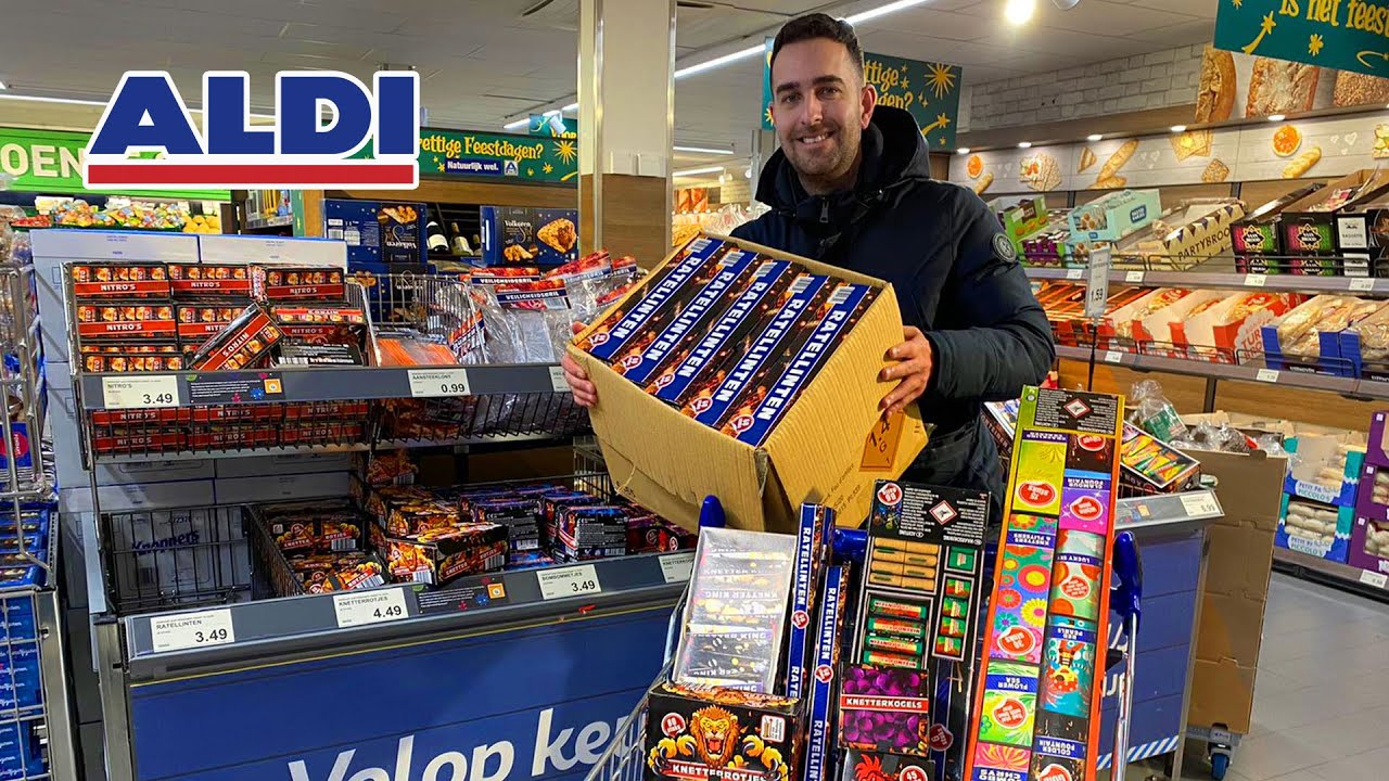 Aldi VUURWERK Helemaal LEEGKOPEN!