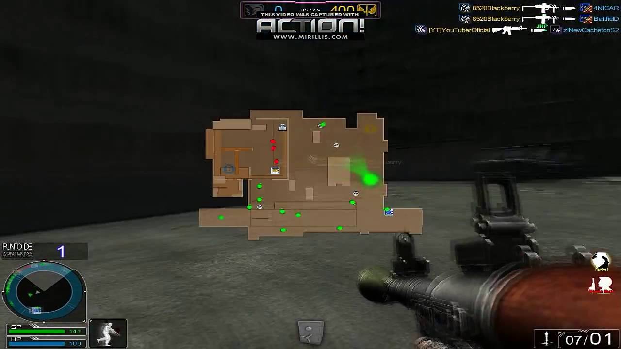 Gameplay M16 y RPG 7 Op7 2016