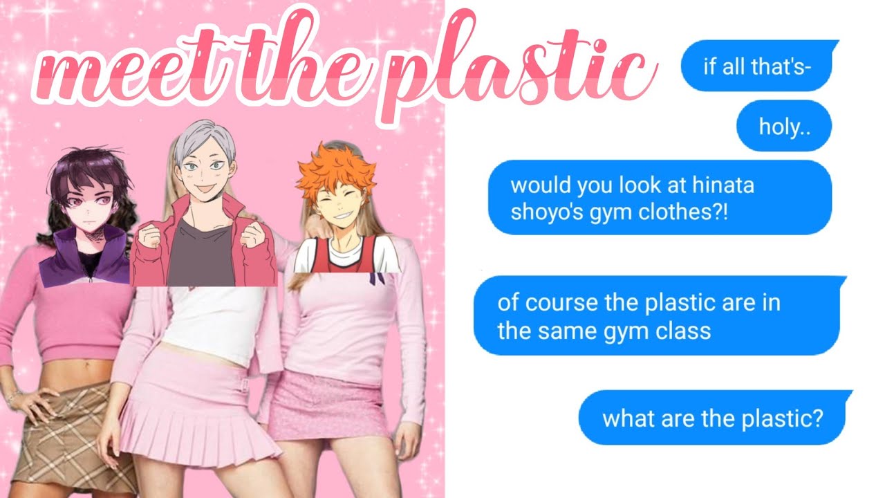 meet the plastics // ft ace wannabe // mean girls skit // haikyuu